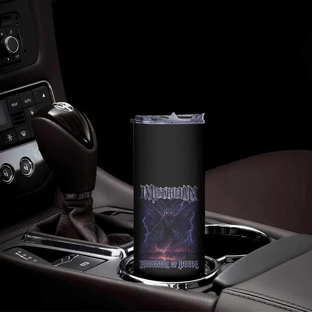 Mothman Skinny Tumbler Black Bridge Folk Horror Cryptid Fan TS10 Print Your Wear