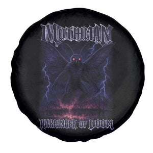 Mothman Spare Tire Cover Black Bridge Folk Horror Cryptid Fan TS10 Print Your Wear