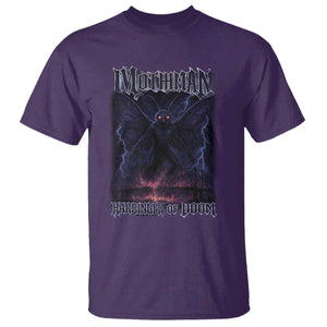 Mothman T Shirt Black Bridge Folk Horror Cryptid Fan TS10 Purple Print Your Wear