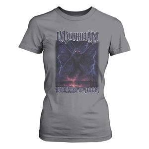 Mothman T Shirt For Women Black Bridge Folk Horror Cryptid Fan TS10 Charcoal Print Your Wear