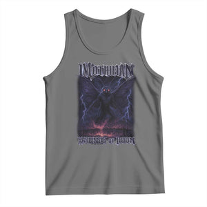 Mothman Tank Top Black Bridge Folk Horror Cryptid Fan TS10 Black Heather Print Your Wear