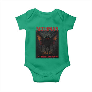 Mothman Baby Onesie Horror Harbinger of Doom Urban Myth Cryptid Creature TS10 Irish Green Print Your Wear