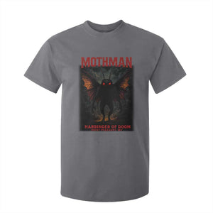 Mothman T Shirt For Kid Horror Harbinger of Doom Urban Myth Cryptid Creature TS10 Charcoal Print Your Wear