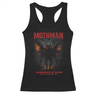 Mothman Racerback Tank Top Horror Harbinger of Doom Urban Myth Cryptid Creature TS10 Black Print Your Wear