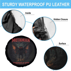 Mothman Spare Tire Cover Horror Harbinger of Doom Urban Myth Cryptid Creature TS10 Print Your Wear
