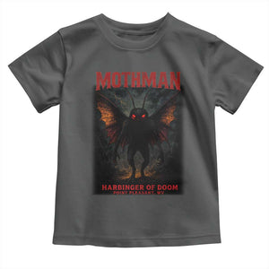 Mothman Toddler T Shirt Horror Harbinger of Doom Urban Myth Cryptid Creature TS10 Dark Heather Print Your Wear