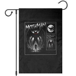 Mothman Garden Flag Retro Horror Manga Urban Myth Cryptid Creature TS10 Black Print Your Wear