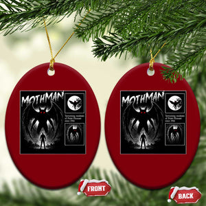 Mothman Ceramic Ornament Retro Horror Manga Urban Myth Cryptid Creature TS10 Print Your Wear