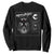 Mothman Sweatshirt Retro Horror Manga Urban Myth Cryptid Creature TS10 Black Print Your Wear