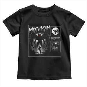 Mothman Toddler T Shirt Retro Horror Manga Urban Myth Cryptid Creature TS10 Black Print Your Wear