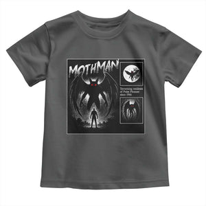 Mothman Toddler T Shirt Retro Horror Manga Urban Myth Cryptid Creature TS10 Dark Heather Print Your Wear
