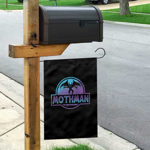 Mothman Garden Flag Retro Neon Cryptid Paranormal Horror Monster TS10 Print Your Wear