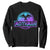 Mothman Sweatshirt Retro Neon Cryptid Paranormal Horror Monster TS10 Black Print Your Wear