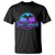 Mothman T Shirt Retro Neon Cryptid Paranormal Horror Monster TS10 Black Print Your Wear