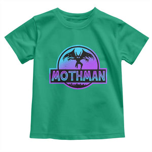 Mothman Toddler T Shirt Retro Neon Cryptid Paranormal Horror Monster TS10 Irish Green Print Your Wear
