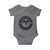 Mothman Research Team Baby Onesie Retro Vintage Cryptid Paranormal Horror Monster Hunter TS10 Charcoal Print Your Wear