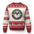 Mothman Research Team Ugly Christmas Sweater Retro Vintage Cryptid Paranormal Horror Monster Hunter TS10 Beige Red Print Your Wear