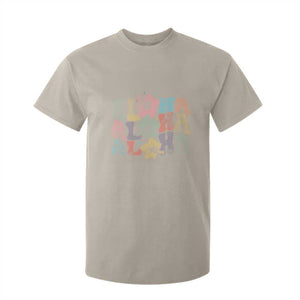 Aloha T Shirt For Kid Hawaiian Hawaii Trip Family Vacation Hibiscus Flowers TS10 Sand Print Your Wear