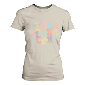 Aloha T Shirt For Women Hawaiian Hawaii Trip Family Vacation Hibiscus Flowers TS10 Sand Print Your Wear