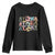 Aloha Youth Sweatshirt Hawaiian Hawaii Trip Family Vacation Hibiscus Flowers TS10 Black Print Your Wear