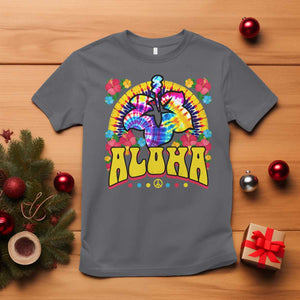 Hawaii Family Vacation T Shirt Tie Dye Groovy Hibicus Flower Beach Vacay Hawaiian Christmas TS10 Charcoal Print Your Wear