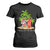 Hawaiian Christmas Santa T Shirt For Women Christmas On The Beach Vacation TS10 Black Print Your Wear