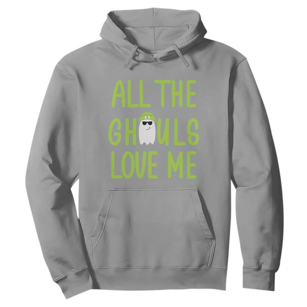 Halloween Boo Ghost Cute Costume Hoodie Funny All The Ghouls Love Me Shirt Boys Toddler Girls Kids Youth TS10 Sport Gray Print Your Wear