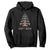 Christmas Radiology Hoodie Merry and Bright Dancing Skeleton Xmas Tree Rad Tech Gift TS10 Black Print Your Wear