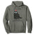 Funny Christmas Cat Hoodie It's Fine I'm Fine Everything Is Fine Meowy Catmas Xmas TS10 Military Green Print Your Wear