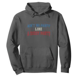 Aint No Party Like A Diddy Party Hoodie Slimy Font Vintage TS10 Dark Heather Print Your Wear