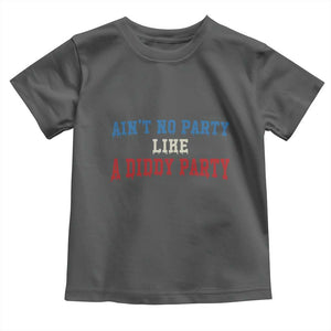 Aint No Party Like A Diddy Party Toddler T Shirt Slimy Font Vintage TS10 Dark Heather Print Your Wear