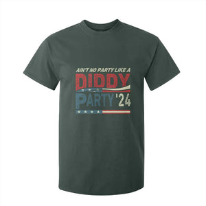 Aint No Party Like A Diddy Party T Shirt For Kid TS10 Dark Forest Green Print Your Wear