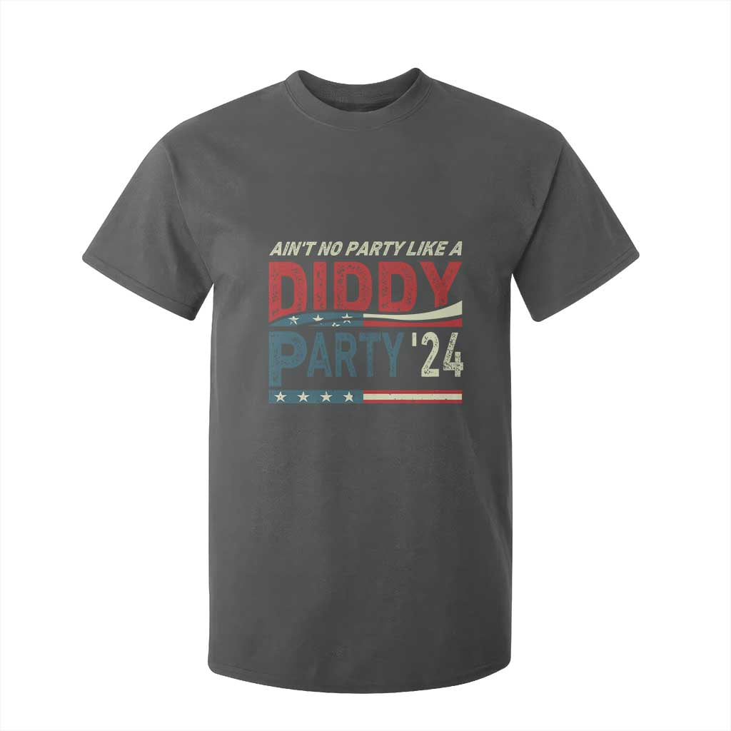 Aint No Party Like A Diddy Party T Shirt For Kid TS10 Dark Heather Print Your Wear