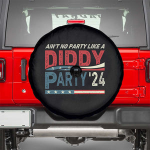 Aint No Party Like A Diddy Party Spare Tire Cover TS10 Black Print Your Wear