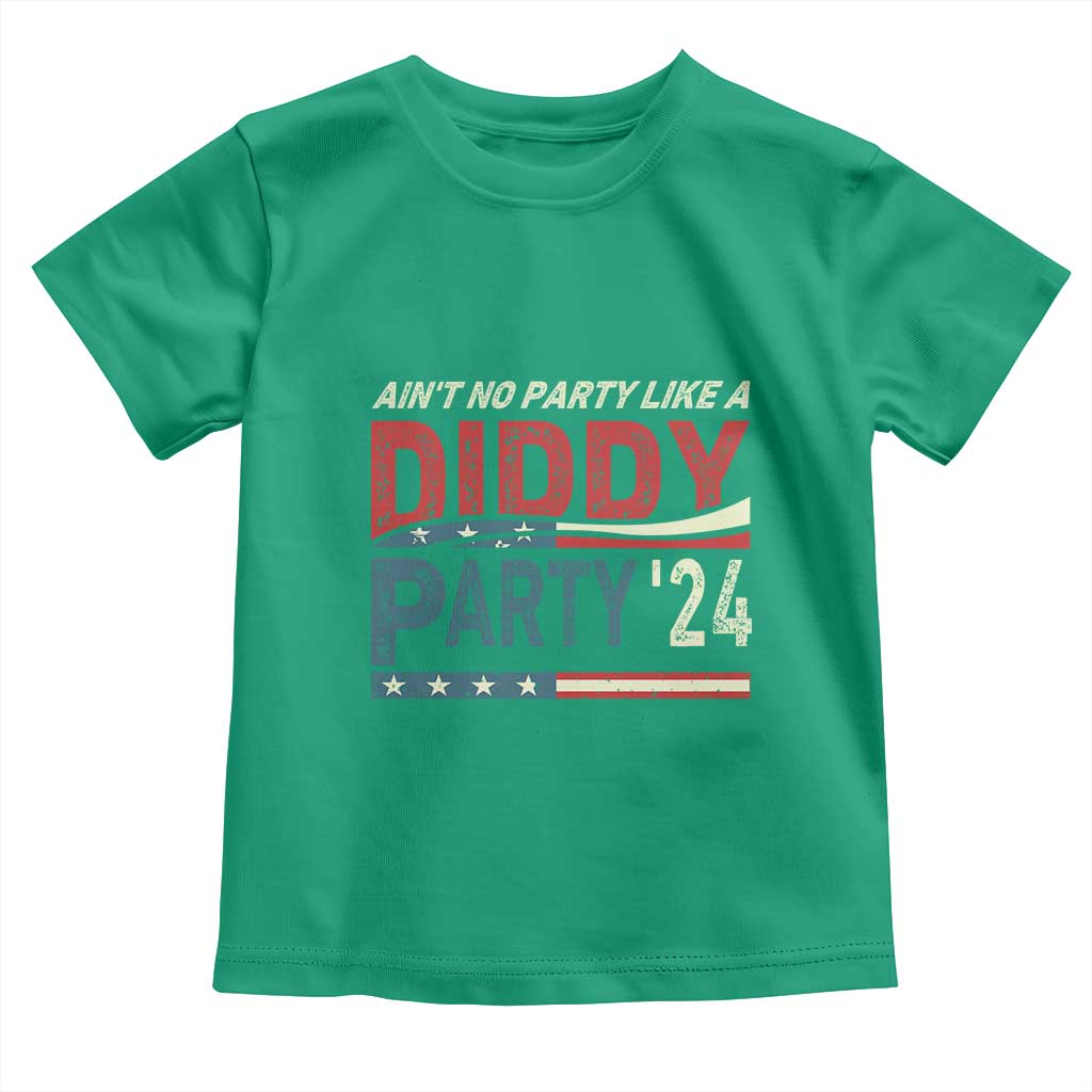 Aint No Party Like A Diddy Party Toddler T Shirt TS10 Irish Green Print Your Wear