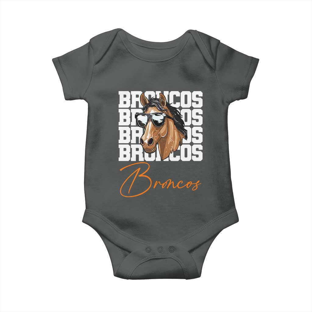 Vintage DFB Football Inspirational Baby Onesie Mascot Game Day Athletic Fan Gift TS10 Dark Heather Print Your Wear