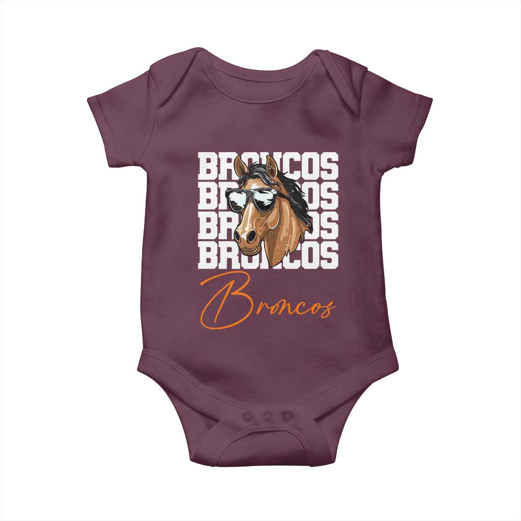 Vintage DFB Football Inspirational Baby Onesie Mascot Game Day Athletic Fan Gift TS10 Maroon Print Your Wear