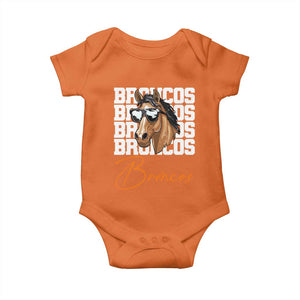 Vintage DFB Football Inspirational Baby Onesie Mascot Game Day Athletic Fan Gift TS10 Orange Print Your Wear