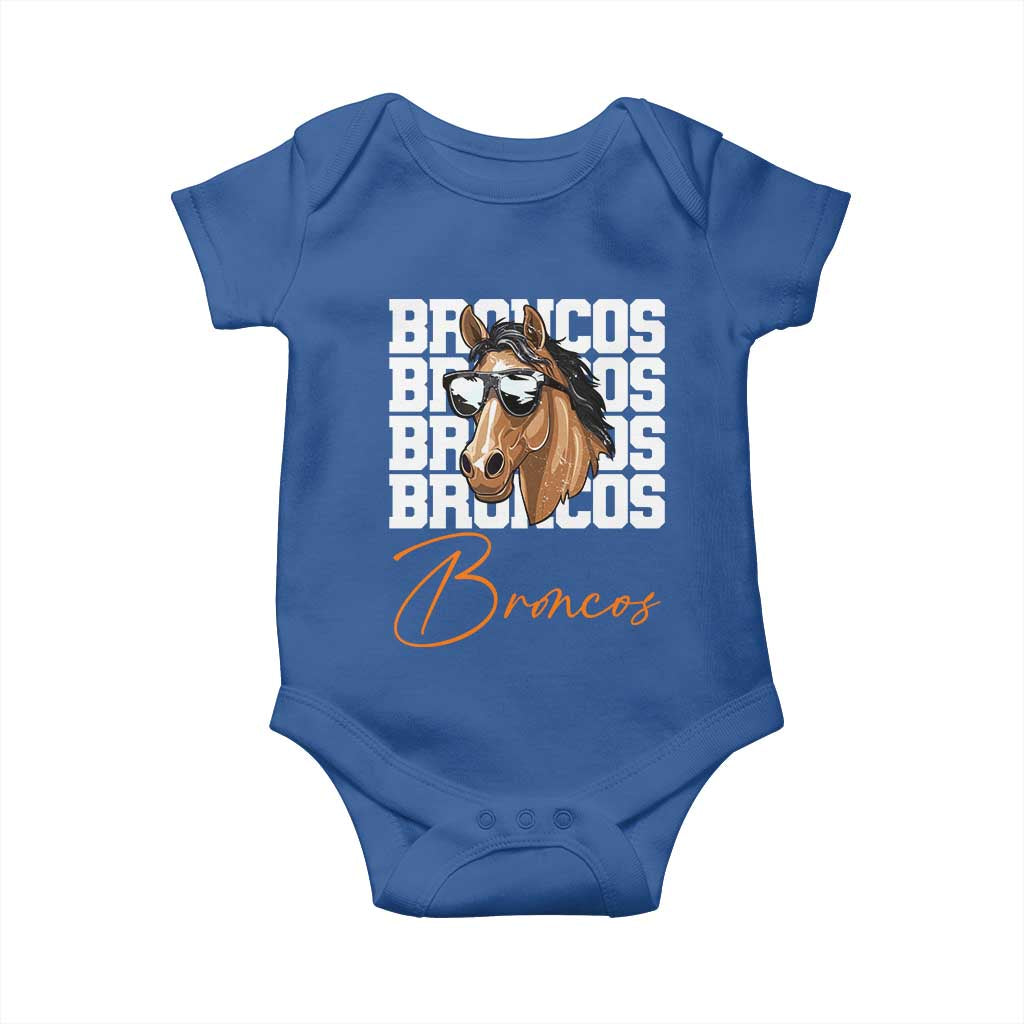 Vintage DFB Football Inspirational Baby Onesie Mascot Game Day Athletic Fan Gift TS10 Royal Blue Print Your Wear