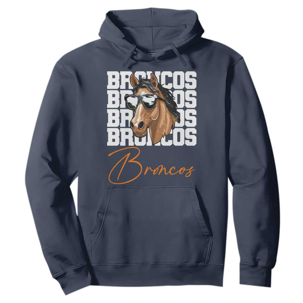 Vintage DFB Football Inspirational Hoodie Mascot Game Day Athletic Fan Gift TS10 Navy Print Your Wear