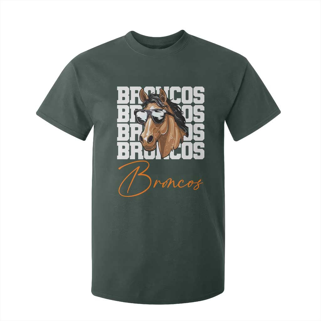 Vintage DFB Football Inspirational T Shirt For Kid Mascot Game Day Athletic Fan Gift TS10 Dark Forest Green Print Your Wear