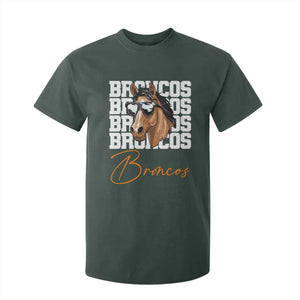 Vintage DFB Football Inspirational T Shirt For Kid Mascot Game Day Athletic Fan Gift TS10 Dark Forest Green Print Your Wear