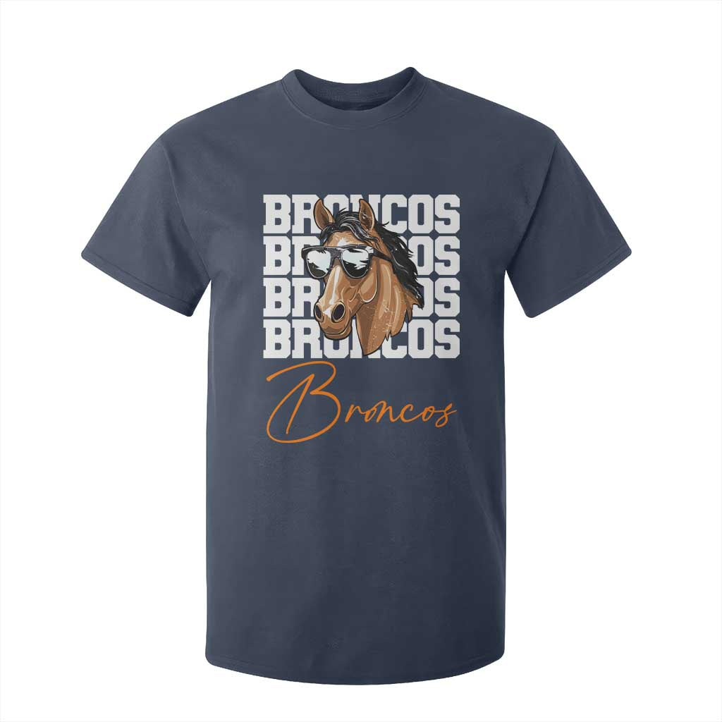 Vintage DFB Football Inspirational T Shirt For Kid Mascot Game Day Athletic Fan Gift TS10 Navy Print Your Wear