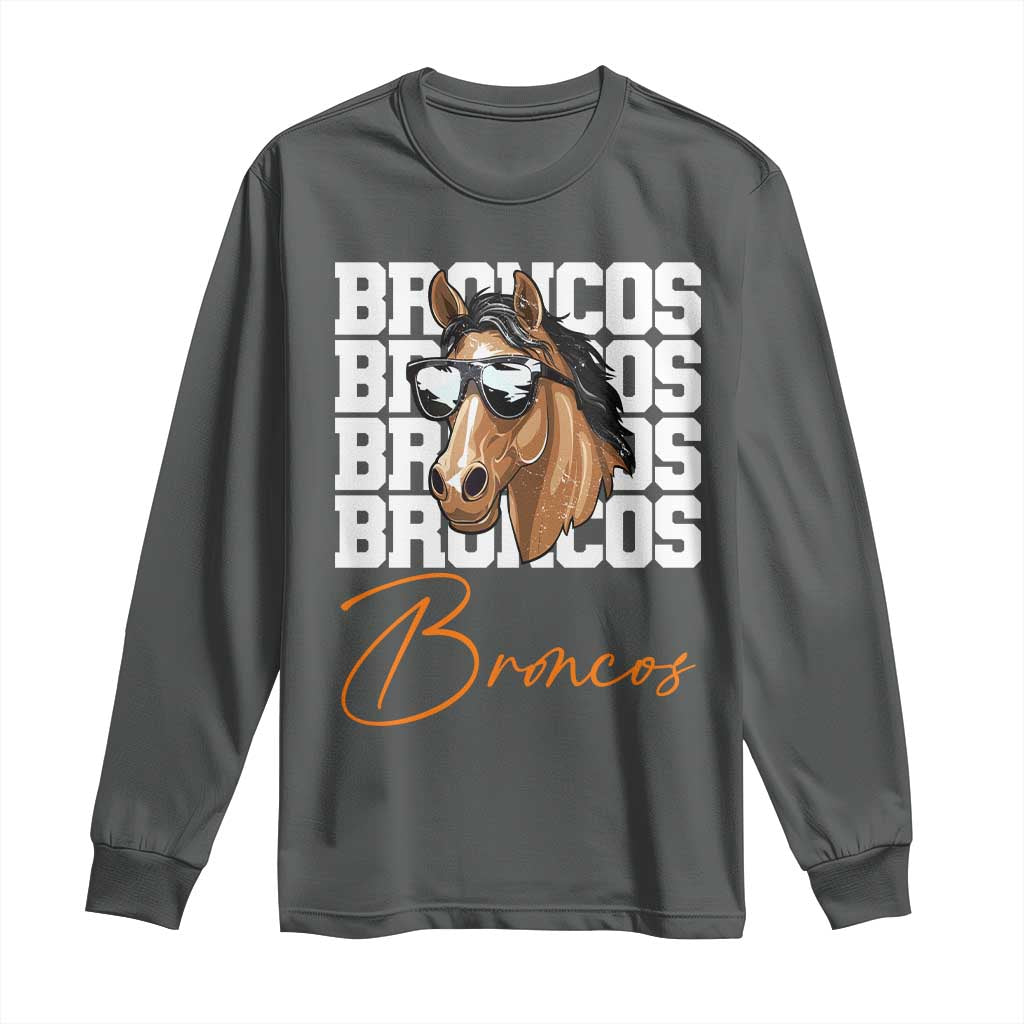 Vintage DFB Football Inspirational Long Sleeve Shirt Mascot Game Day Athletic Fan Gift TS10 Dark Heather Print Your Wear