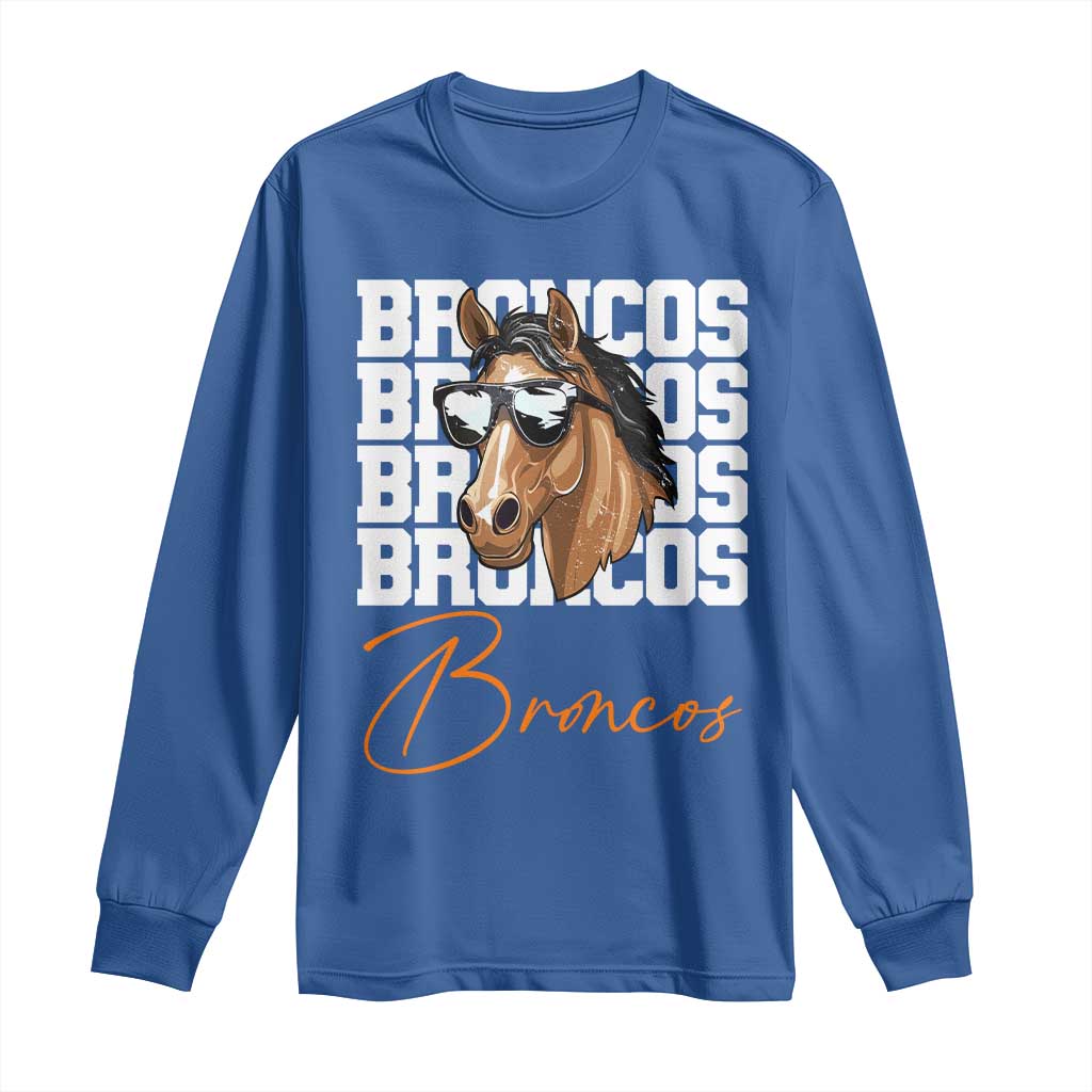 Vintage DFB Football Inspirational Long Sleeve Shirt Mascot Game Day Athletic Fan Gift TS10 Royal Blue Print Your Wear
