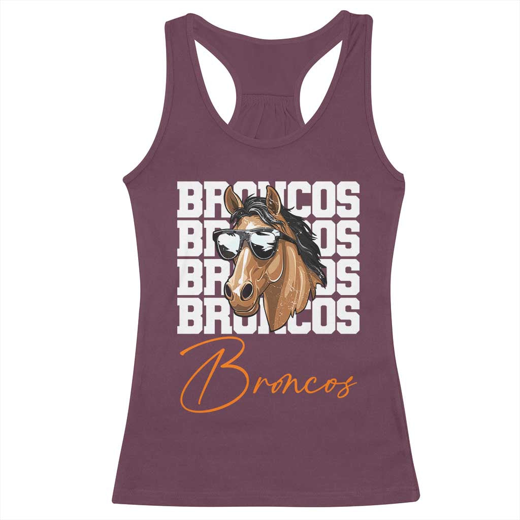 Vintage DFB Football Inspirational Racerback Tank Top Mascot Game Day Athletic Fan Gift TS10 Maroon Print Your Wear