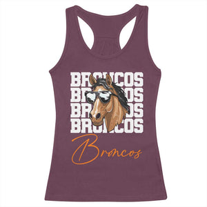 Vintage DFB Football Inspirational Racerback Tank Top Mascot Game Day Athletic Fan Gift TS10 Maroon Print Your Wear