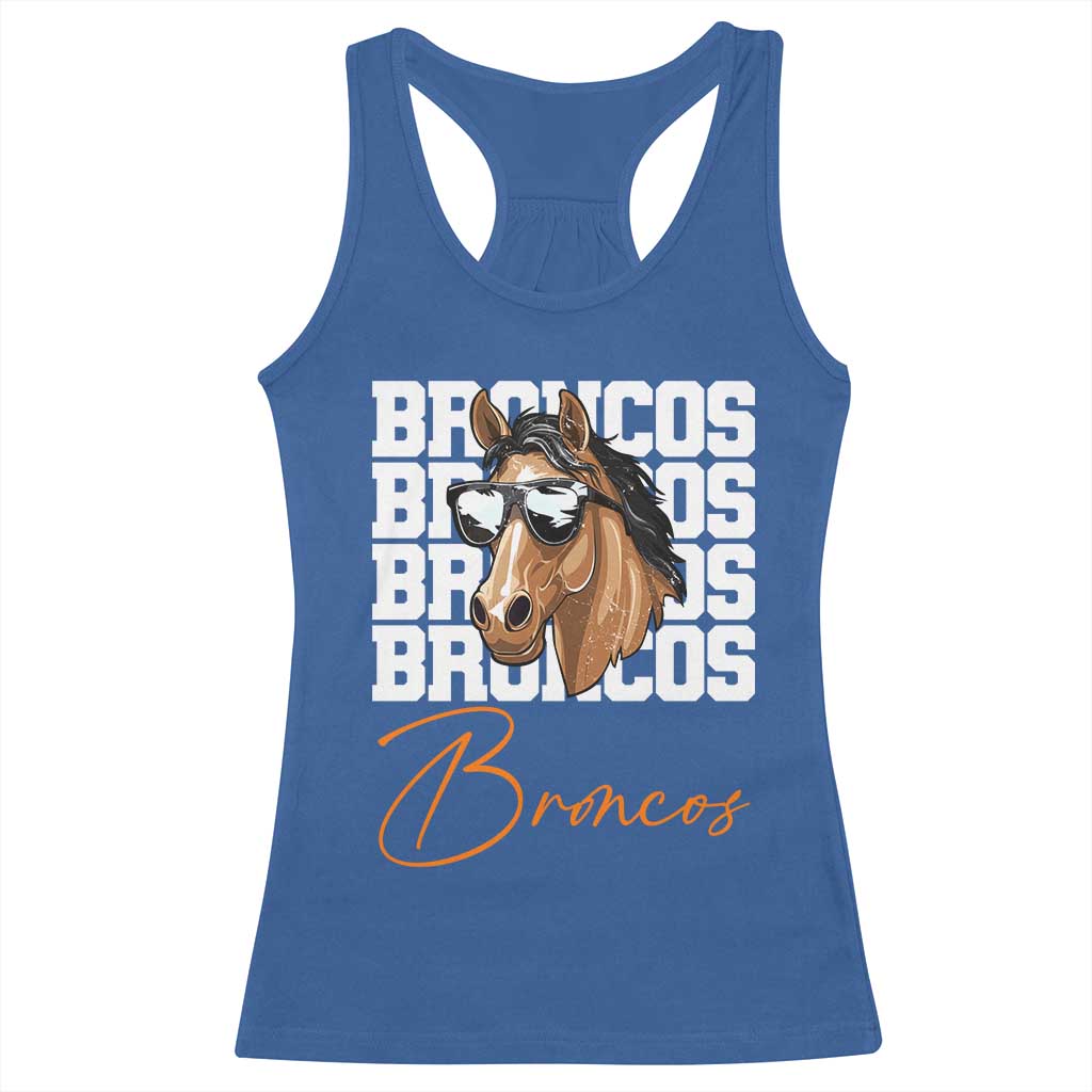Vintage DFB Football Inspirational Racerback Tank Top Mascot Game Day Athletic Fan Gift TS10 Royal Blue Print Your Wear