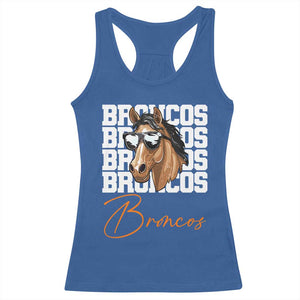 Vintage DFB Football Inspirational Racerback Tank Top Mascot Game Day Athletic Fan Gift TS10 Royal Blue Print Your Wear