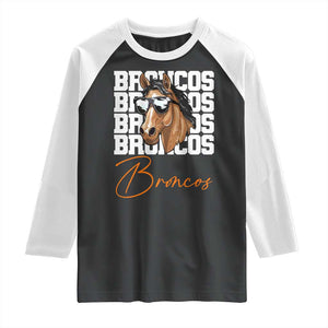 Vintage DFB Football Inspirational Raglan Shirt Mascot Game Day Athletic Fan Gift TS10 Black White Print Your Wear